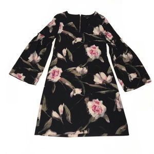 White House Black Market Bell Sleeve Dress